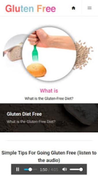 Gluten Free Diet Food and Tips