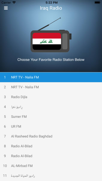 Iraq Radio Station - Iraqi FM