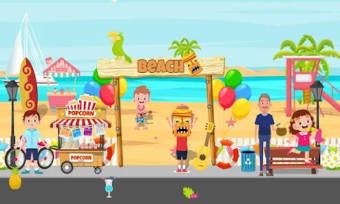 Pretend Play Seaside Party