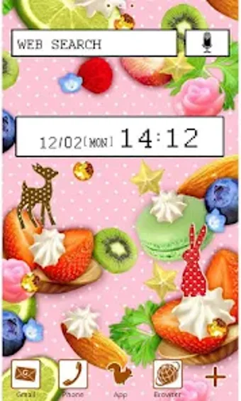 Cute Wallpaper Fruit Sundae