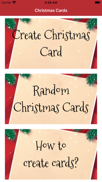 Christmas and New Year Cards