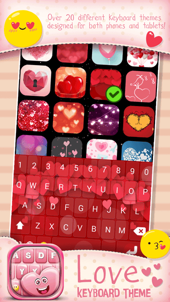 Love Keyboard Theme