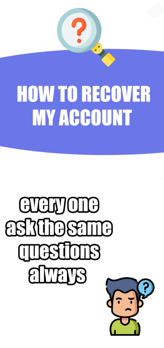 recover account : how  tips
