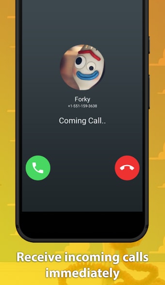 Best Funny Forky Fake Chat And Video Call