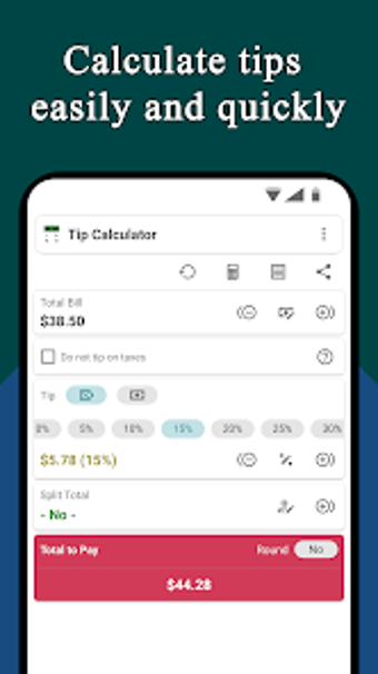 Tip  Split Tip Calculator