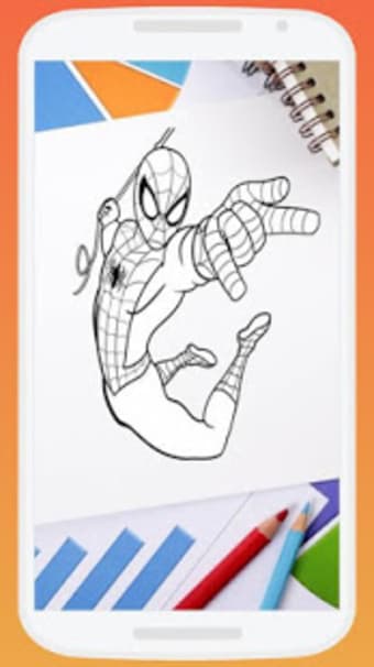 Spidey Superhero Coloring Pages