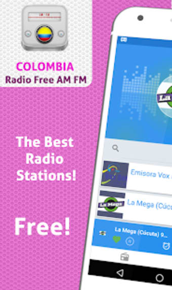Colombia Radios Free AM FM