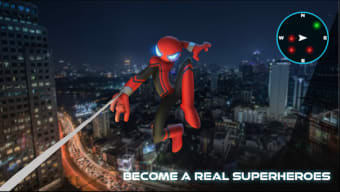 Spider Hero Stickman Rope Warrior-Crimes City 2019
