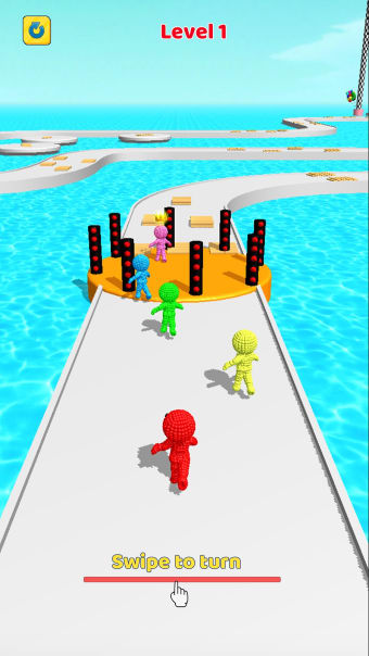 Sandman Shortcut Race: Pixel 3d Man Run Game