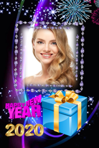 2020 New Year Photo Frames Greeting Wishes
