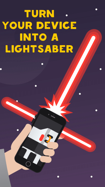 Lightsaber star simulator: Duel laser wars