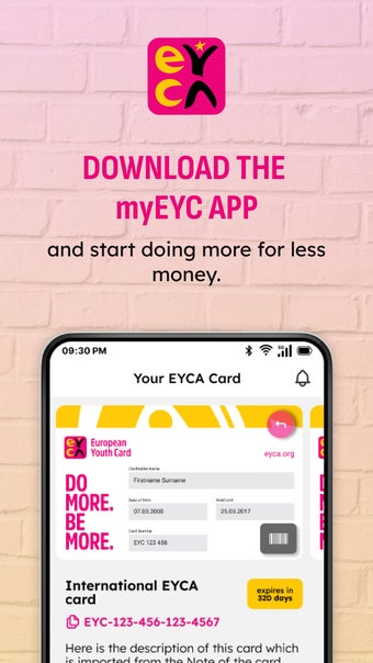 myEYC - European Youth Card