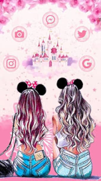 Girls Friendship Themes  Live Wallpapers
