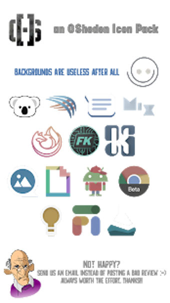 Distraction Free Icon Pack