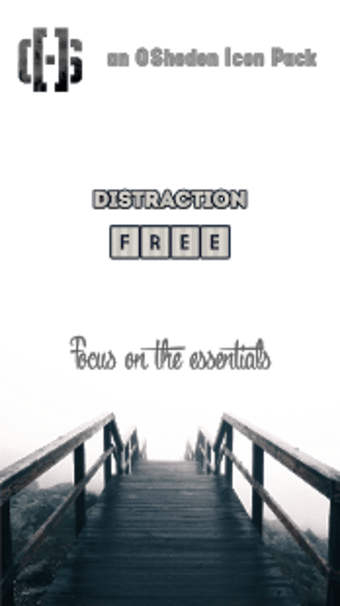 Distraction Free Icon Pack