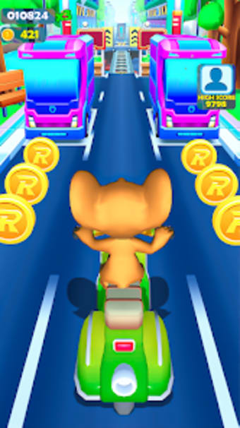 Cat Run : Tom Subway Runner 3D