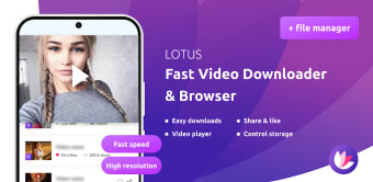 Lotus browser. Discover fun