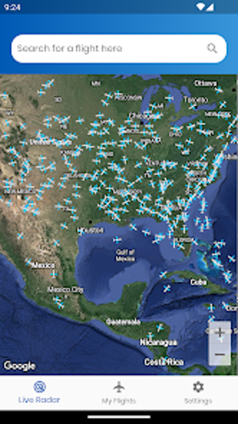 Flight Tracker Flight Radar cho Android - Tải về