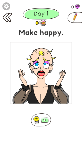 Draw Happy Beauty:Drawing Game