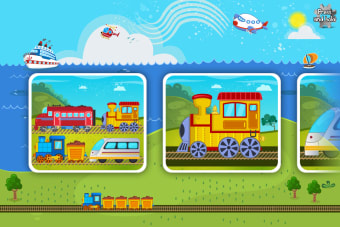 Trains Jigsaw Puzzles for Kids