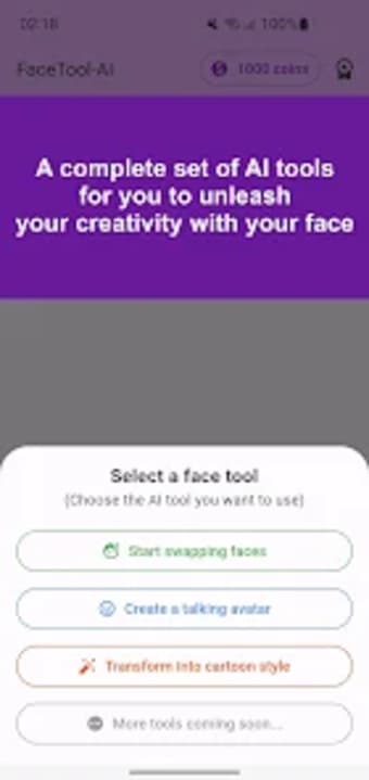 FaceTool: Face Swap  Toon Me