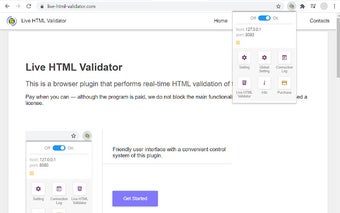 Live HTML Validator