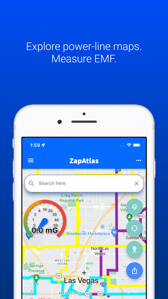 ZapAtlas  - EMF Map