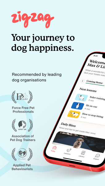 Zigzag Puppy Training App