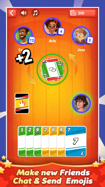 Crazy Card Party Uno Game