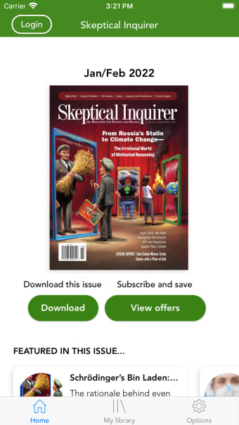 Skeptical Inquirer Magazine