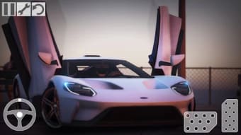 Highway Car Driving FORD GT