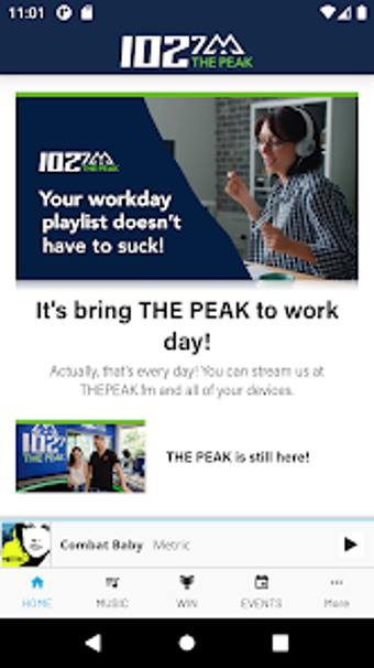 102.7 THE PEAK