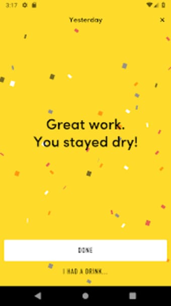 TRY DRY: The Dry January app