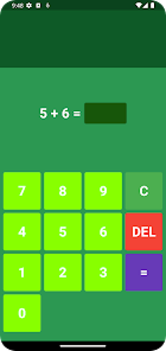 Simple Math Game