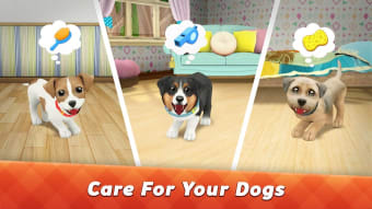 Dog Town: Pet Shop Care Games