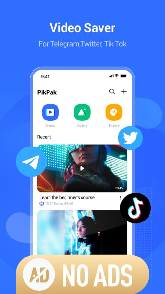 PikPak-Safe Cloud Video Saver