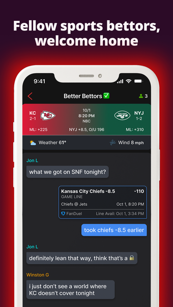 Goof Sports: Live Betting Odds