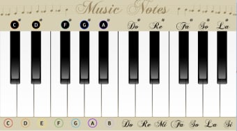 Piano With Notes
