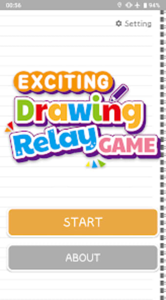 Drawing Relay Game