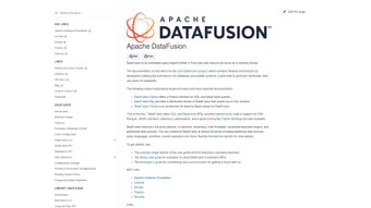 Imagen 0 para Apache DataFusion