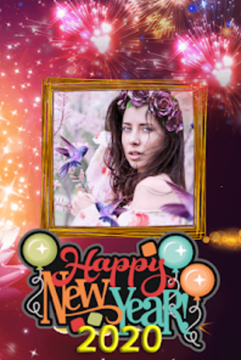 New Year Photo Frames 2024