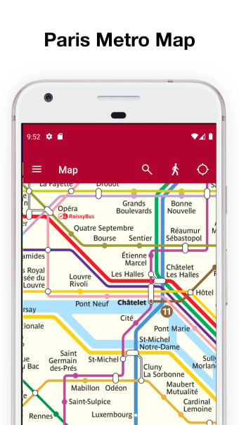 Paris Metro  official metro map and train times