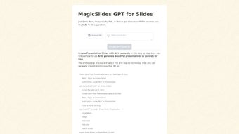 GPT for Slides