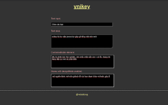 vnikey for Webkit