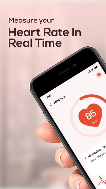 Blood pressure app:pulse track