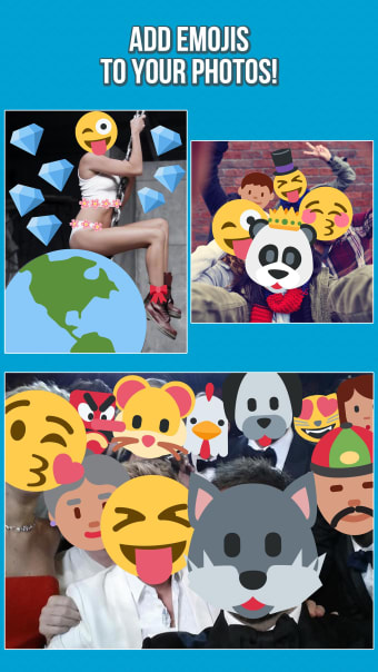 Emoji Photo Editor - Add Emoticon Stickers to your Pictures