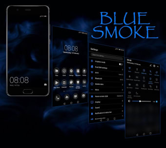 [EMUI 5/8/9.0]Blue Smoke Theme