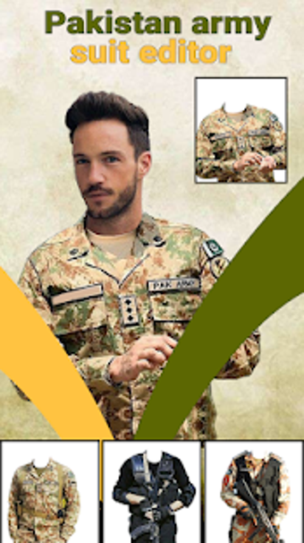 Pak Army Dress Changer: Commando Army Suit Editor لنظام Android - تنزيل