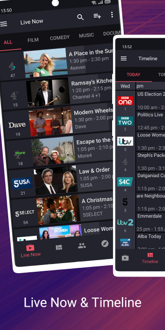 UK TV Guide - UK TV Listings for over 450 channels