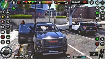 City Police Car Game Chase 3D